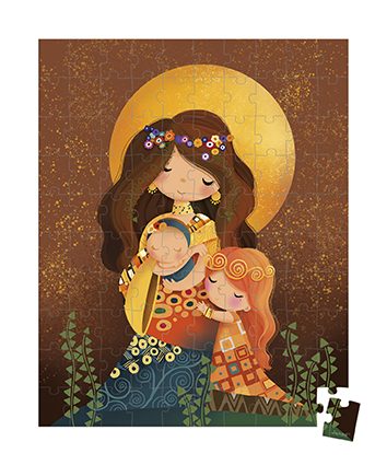 JANOD Пъзел вдъхновен от Климт (100 части)