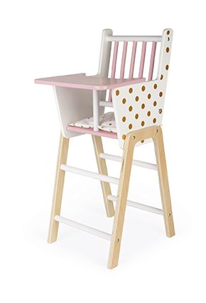 JANOD Кукленски стол за хранене CANDY CHIC